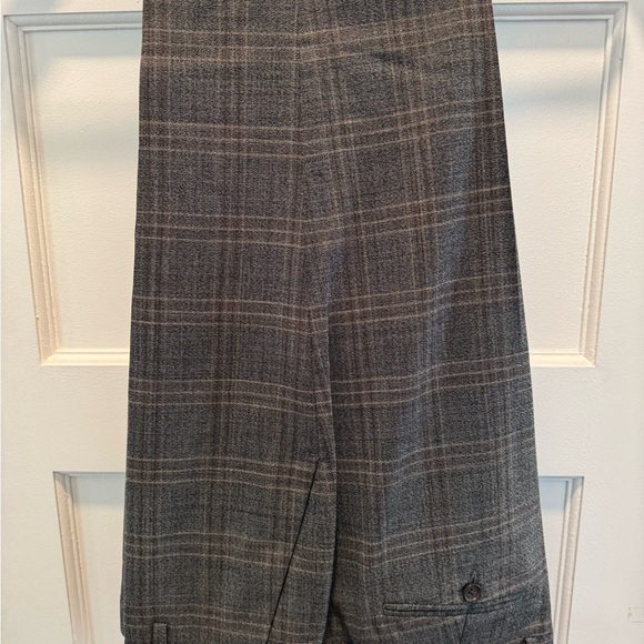 Bonobos Jetsetter Suit Brown Plaid - 38S - Picture 5 of 6